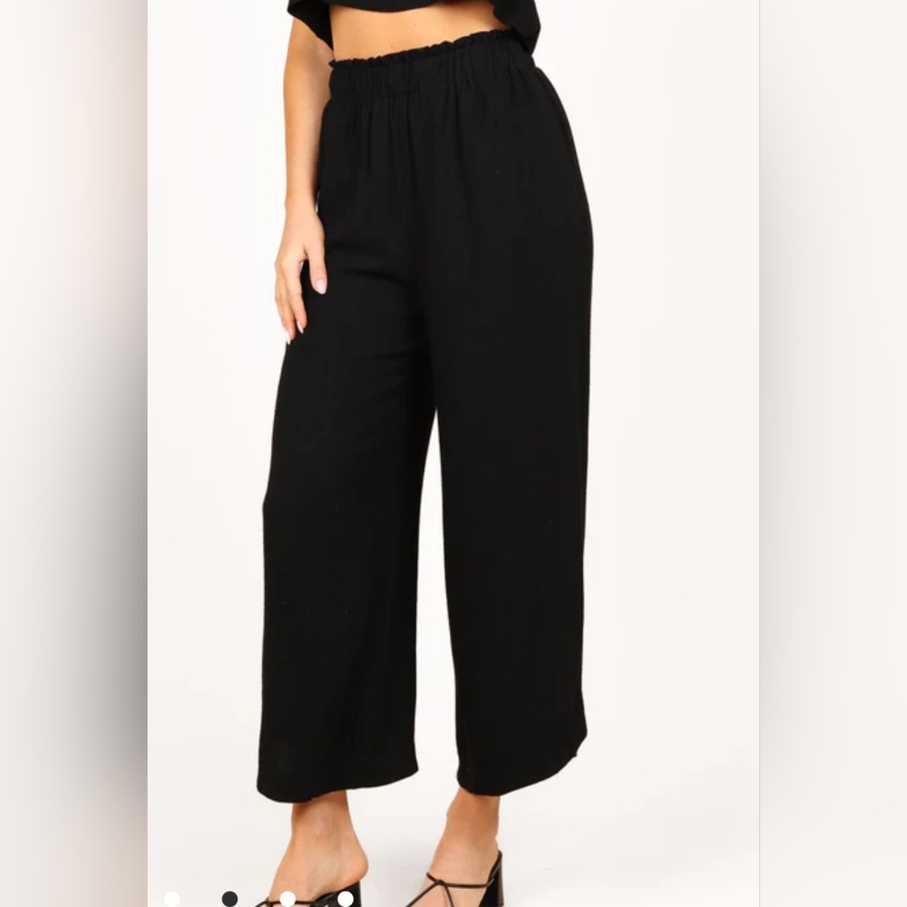 Petal+pup High Waisted Pants - Black